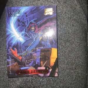 Marvel Grim Reaper Card with Gold Foil